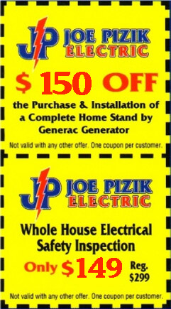 Home Generator Discount-Electrical Safety Inspection Coupon-Michigan